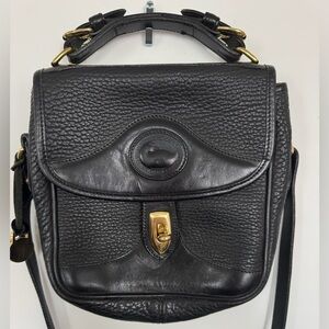 Dooney & Bourke Black Leather Crossbody Bag